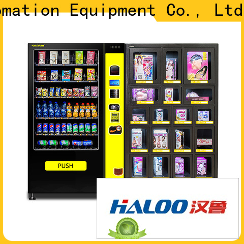 Haloo anti-theft elevator vending machine wholesale for snack