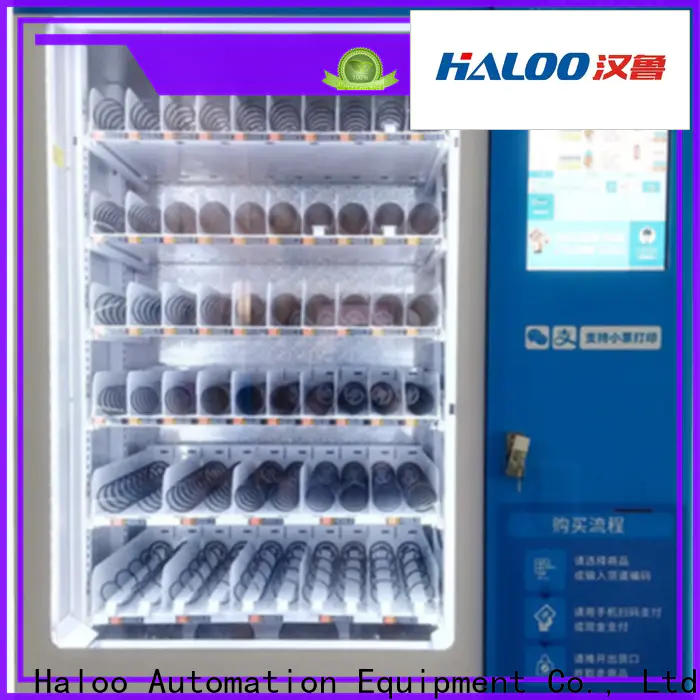 Haloo high quality personalised vending machine supplier