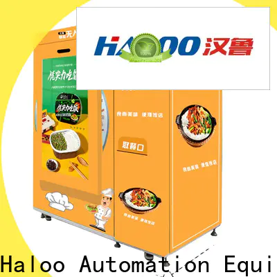 Haloo elevator vending machine supplier for food