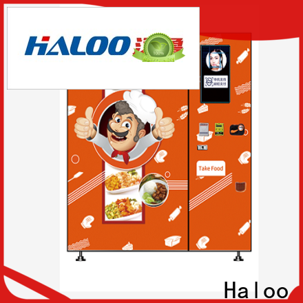 Haloo vending machine with elevator factory for drink