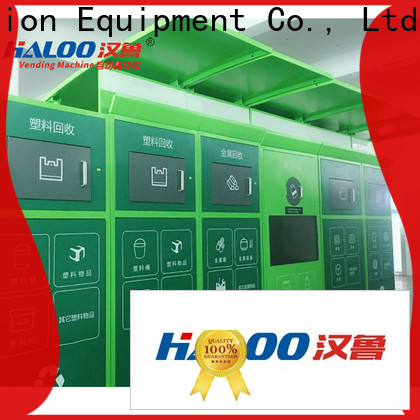 Haloo convenient personalised vending machine factory for snack
