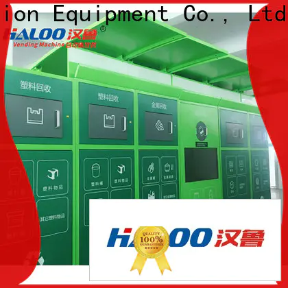 Haloo convenient personalised vending machine factory for snack