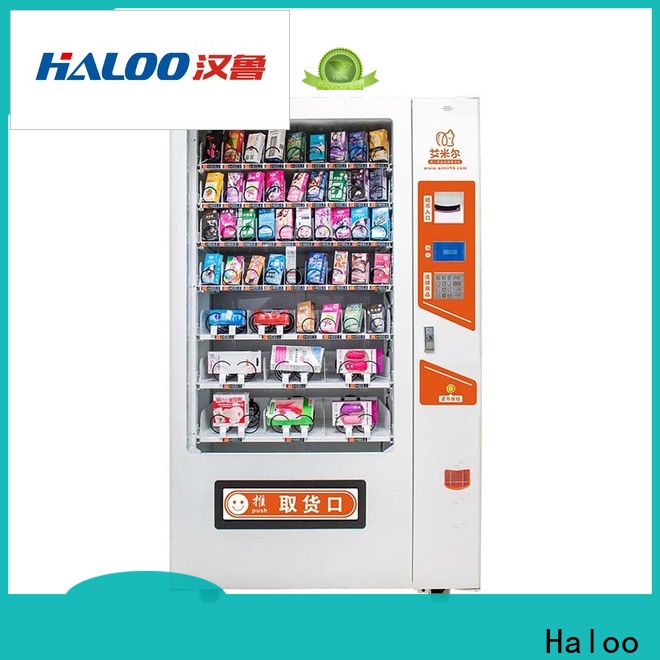 Haloo non refrigerated vending machine supplier for drink