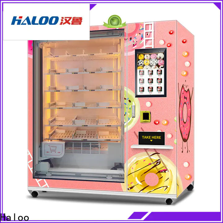 Haloo cupcake vending machine wholesale for food