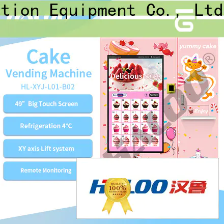 Haloo cupcake atm vending machine supplier outdoor