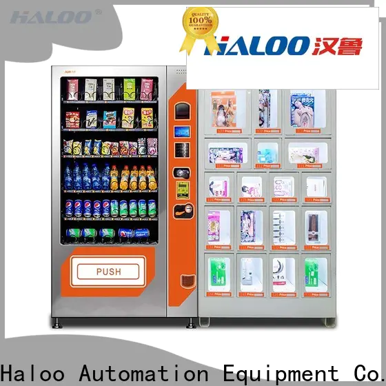 Haloo sex vending machine factory direct supply for adults