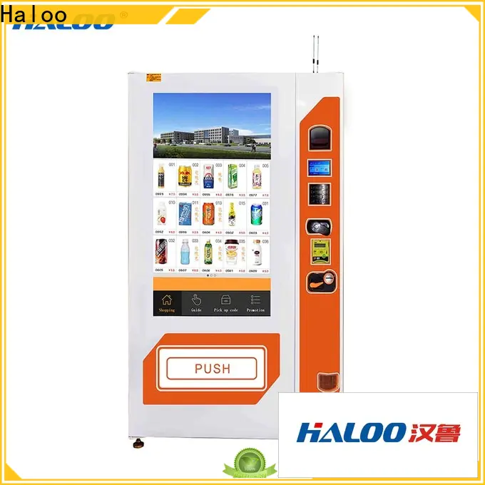 Haloo convenient soda vending machine series for merchandise