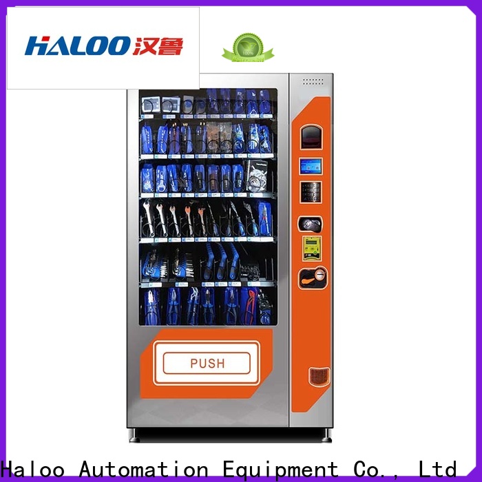 Haloo soda snack vending design for drink