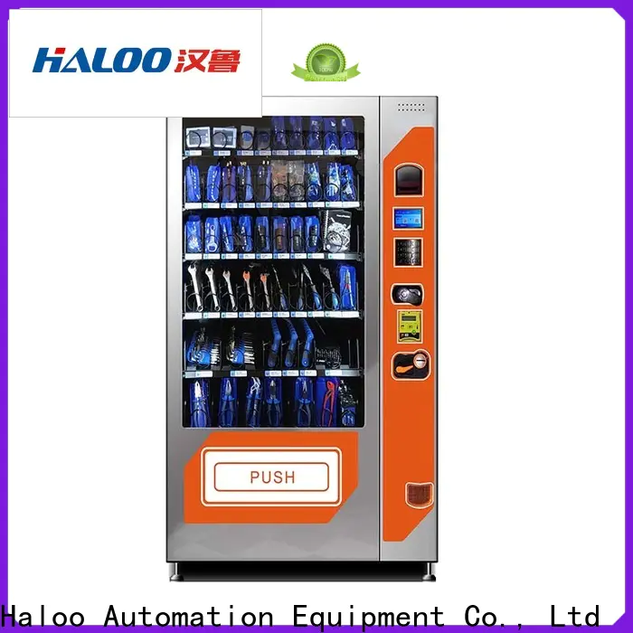 Haloo soda snack vending design for drink