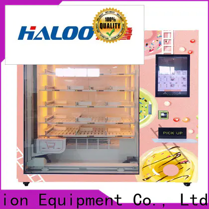 Haloo frozen meal vending machine wholesale for drink