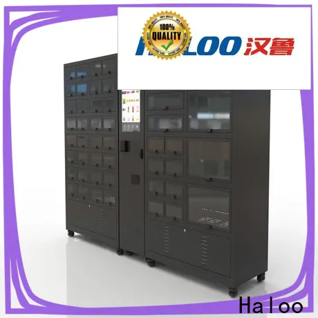 Haloo combination vending machines factory outdoor
