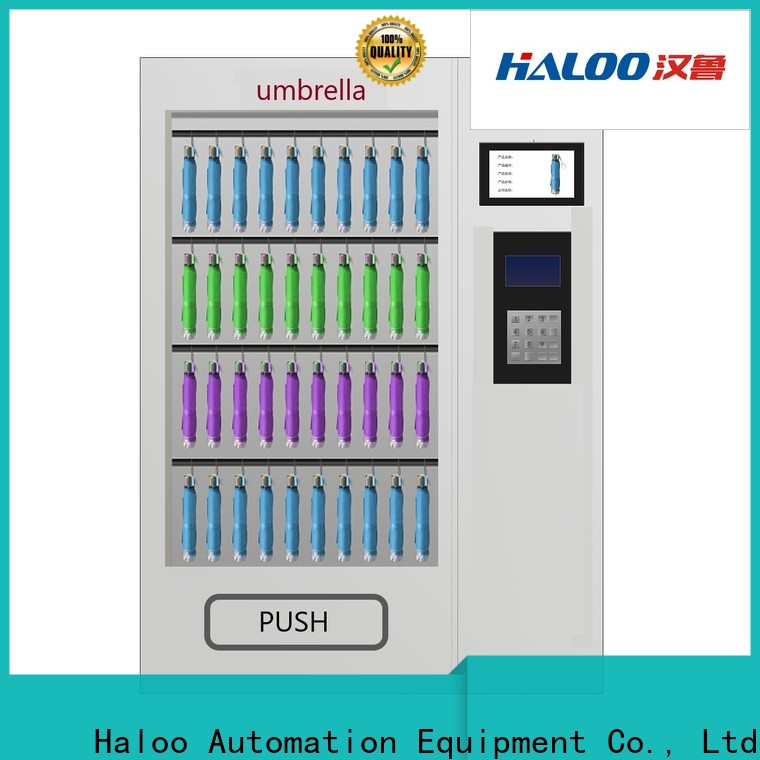 Haloo non refrigerated vending machine supplier for snack