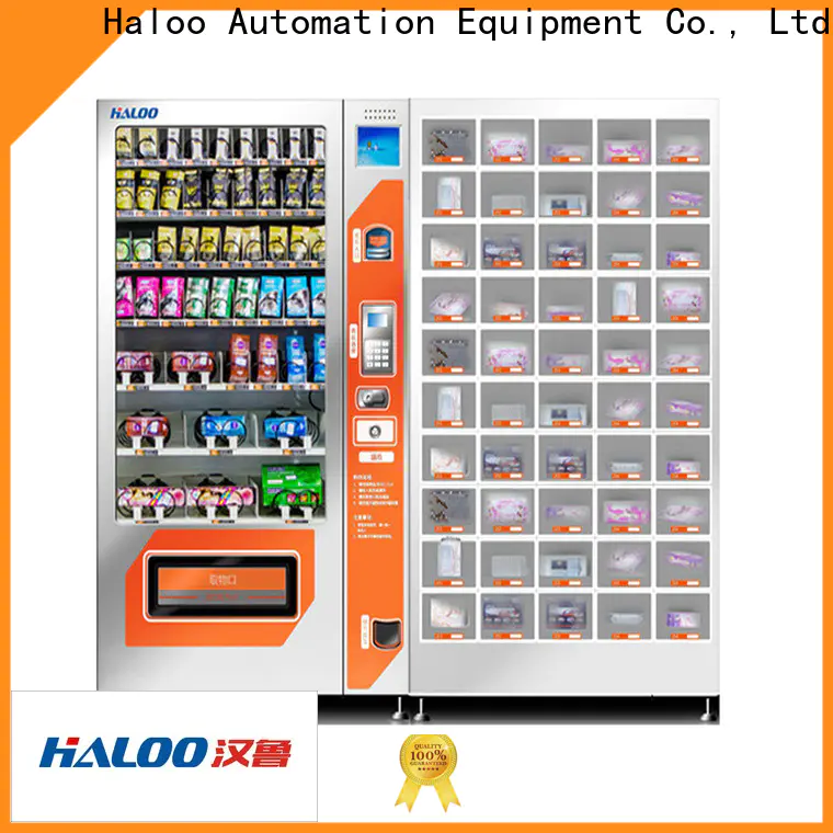 Haloo medicine vending machine supplier for mall