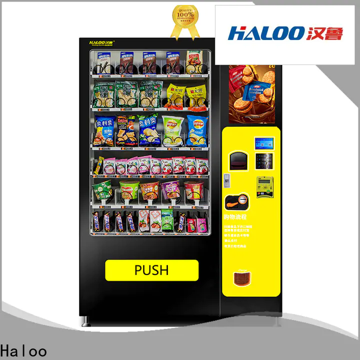 Haloo vending machine elevator supplier for mall