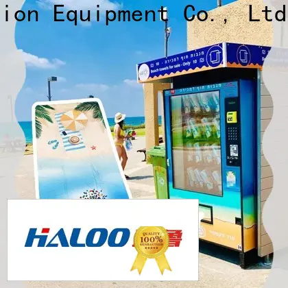 Haloo anti-theft food and drink vending machine factory for snack
