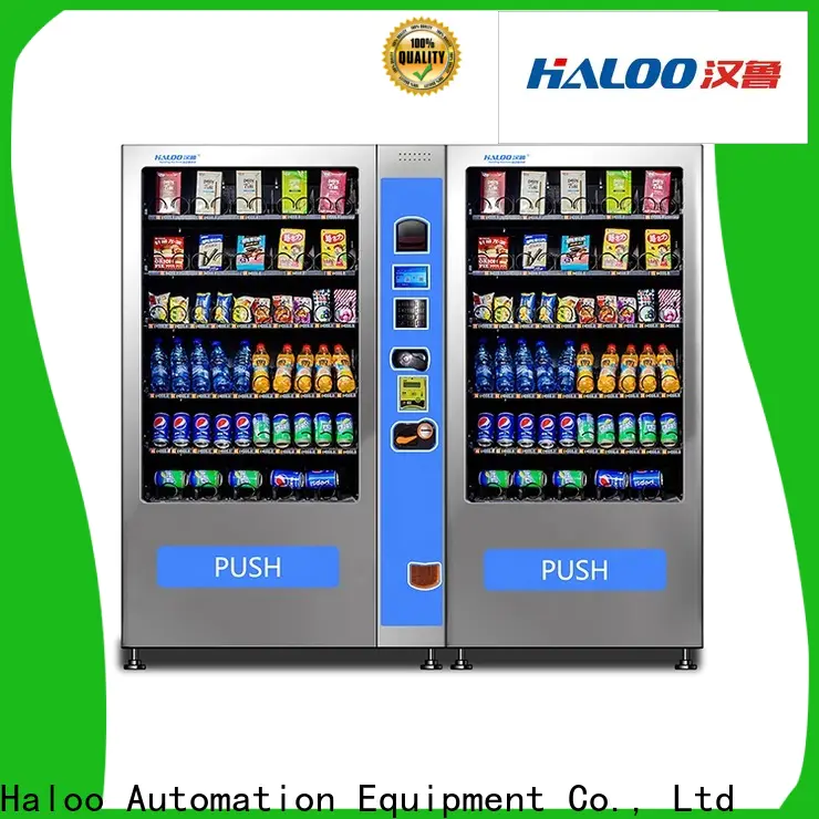 Haloo anti-theft combination vending machines manufacturer for shopping mall