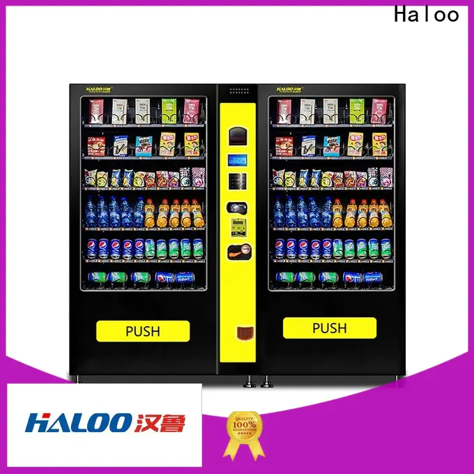 Haloo small drink vending machine supplier outdoor