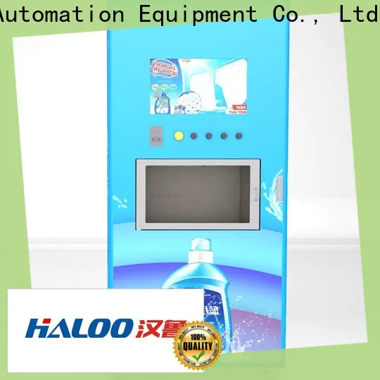 Haloo non refrigerated vending machine factory for snack