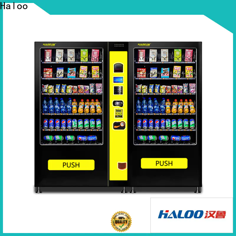 Haloo small drink vending machine factory for food
