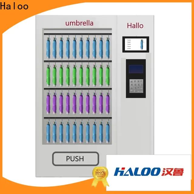 Haloo chips vending machine supplier outdoor