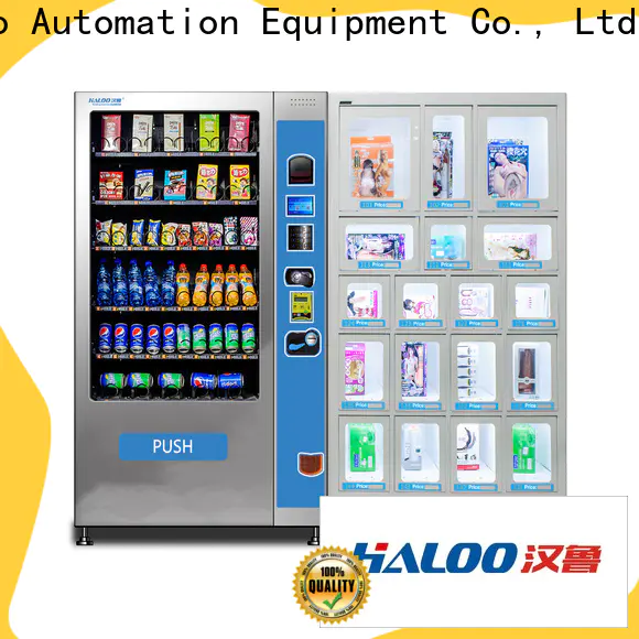 Haloo inventory control vending machines factory for food