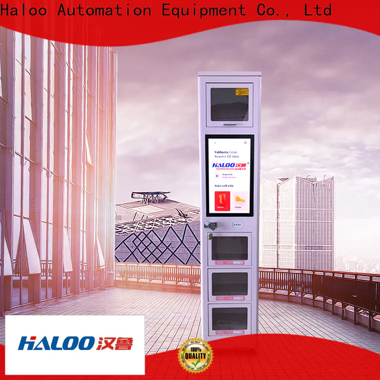 Haloo robotic vending machine design for lucky box gift