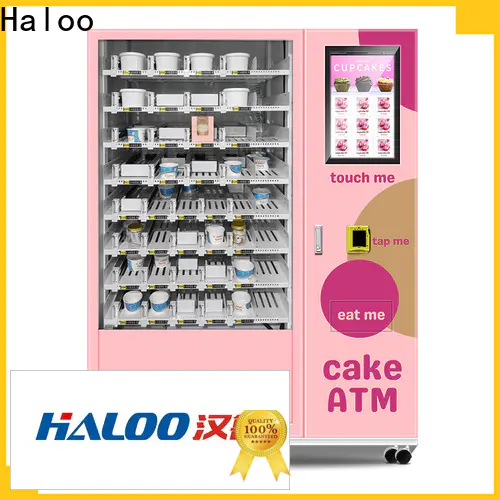 Haloo 24 hour cupcake atm wholesale for convenience store