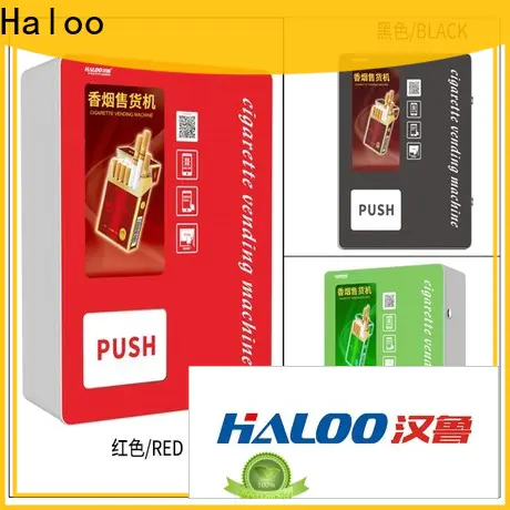 Haloo cigarette vending machine manufacturers customized for purchase