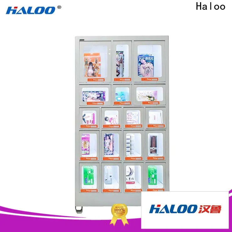 Haloo cost-effective locker vending machine factory outdoor