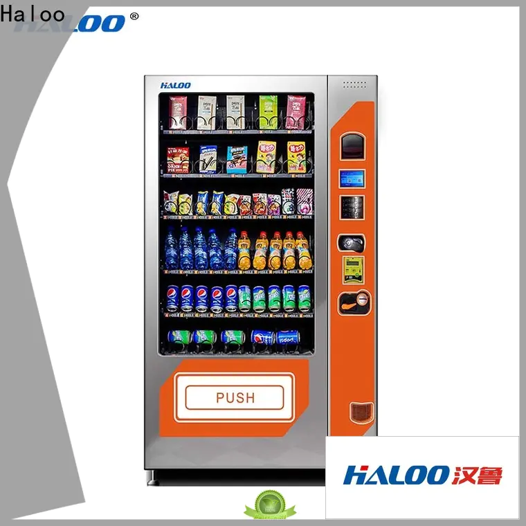 Haloo latest cool drink vending machine design for drink