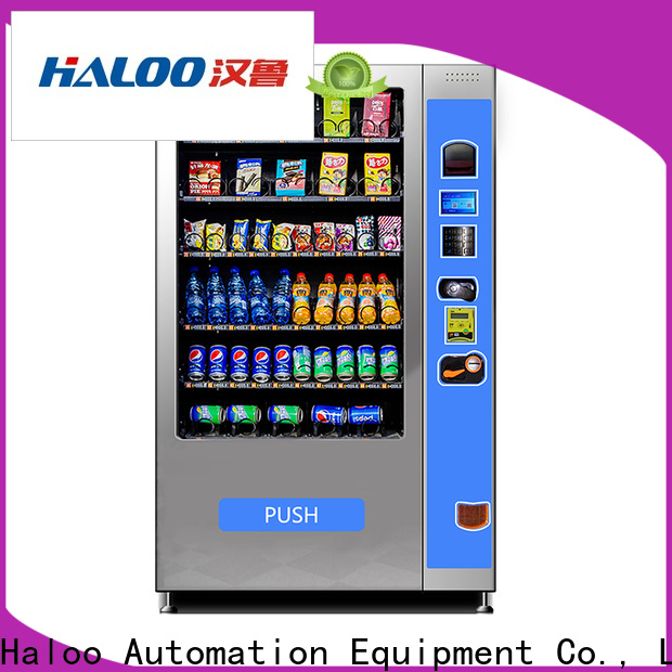 Haloo new coca cola vending machine supplier for snack