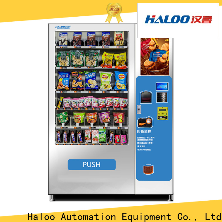 Haloo new cheap vending machines supplier for drink