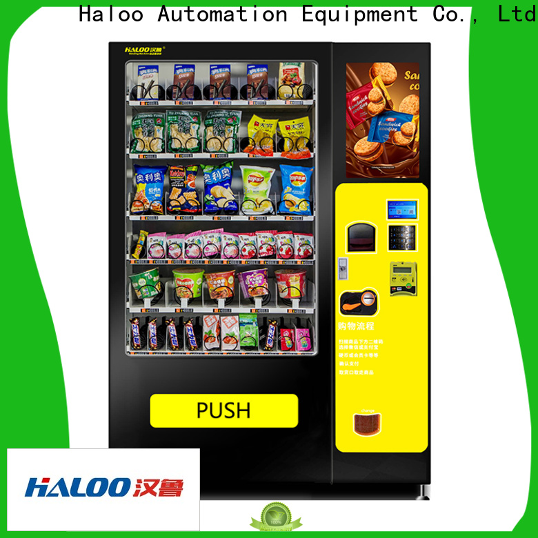 Haloo new vending machine supplier for snack