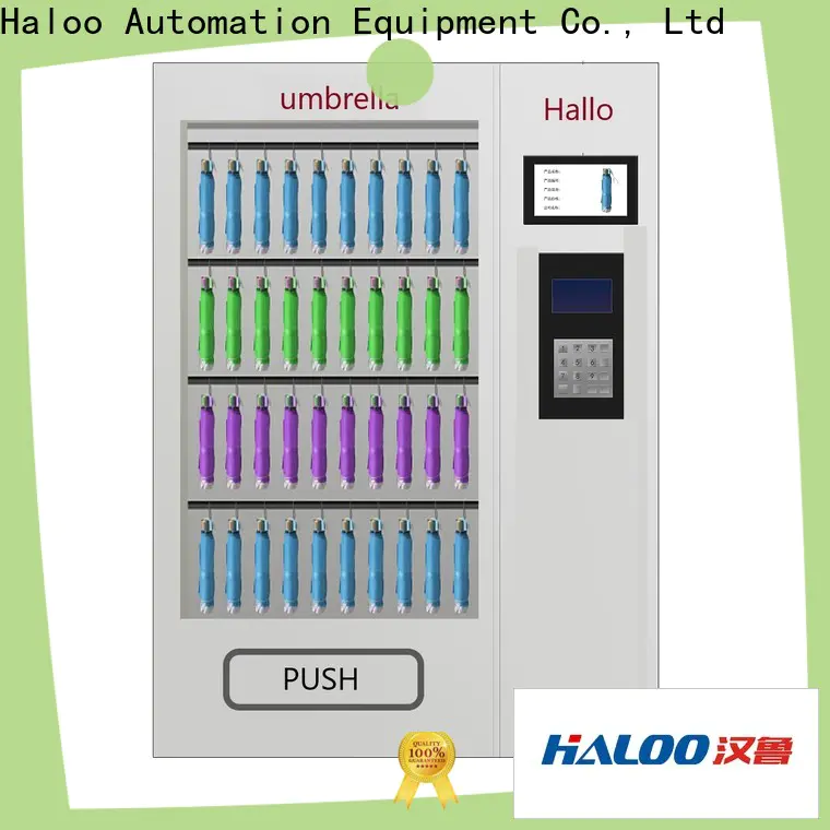 Haloo intelligent chips vending machine factory for snack