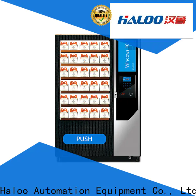 Haloo intelligent good vending machines wholesale for shopping mall