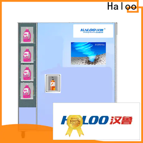 Haloo anti-theft food and drink vending machine factory for shopping mall