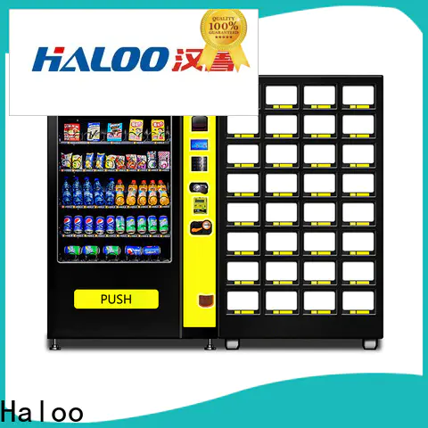 Haloo cabinet vending machine wholesale for snack
