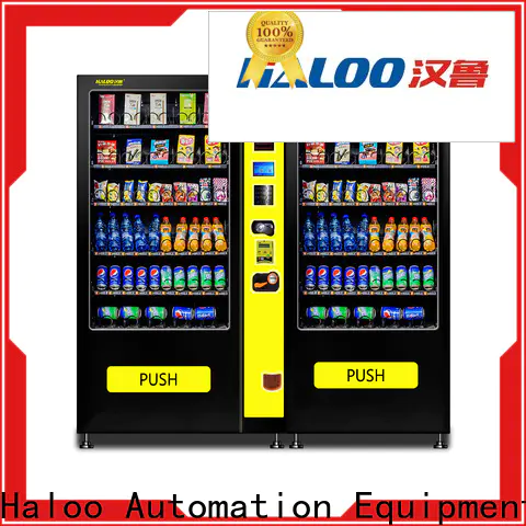 Haloo convenient vending machine with elevator wholesale for mall