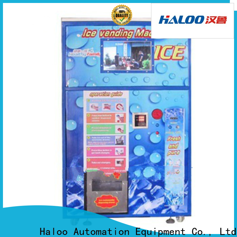 Haloo gift vending machine design for garbage cycling