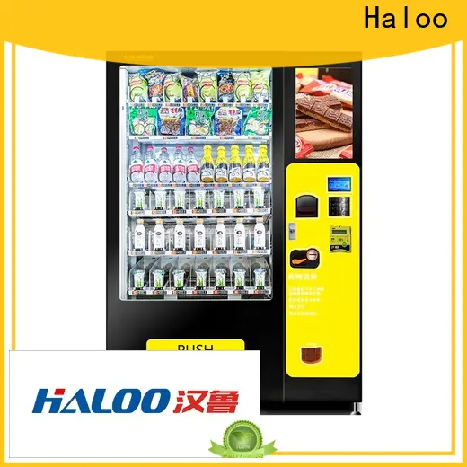 Haloo locker vending machine factory