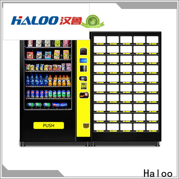 Haloo smart coffee vending machine manufacturer outdoor