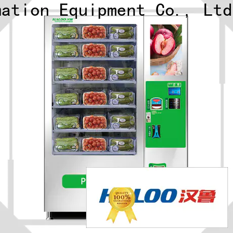 Haloo vending machine elevator supplier for snack