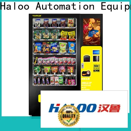 Haloo touch screen vending machine elevator wholesale for toy