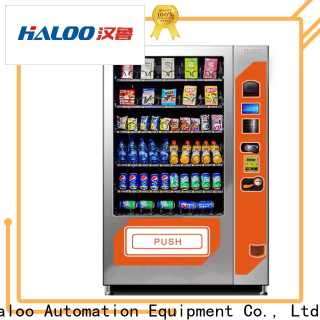 Haloo combo vending machines with good price for snack