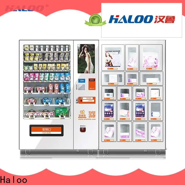 Haloo convenient toy vending machines supplier for shopping mall
