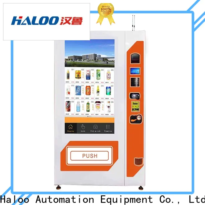 Haloo convenient beer vending machine wholesale for shopping mall