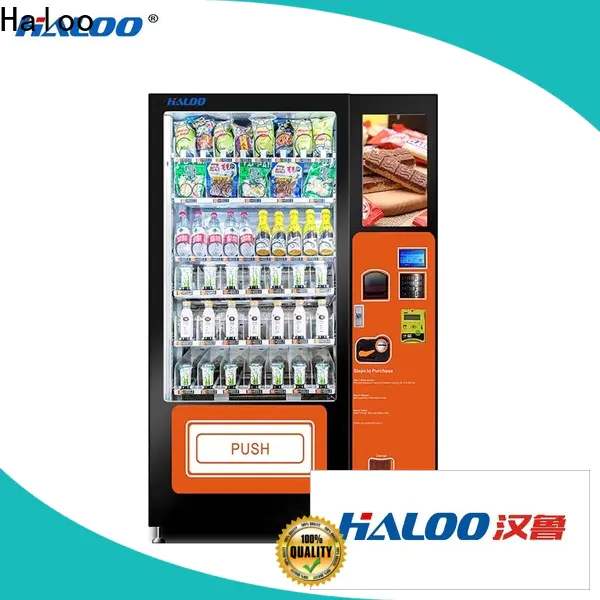Haloo convenient candy vending machine design for red wine