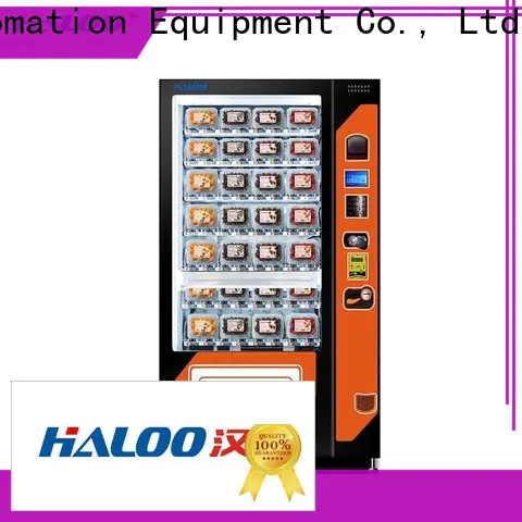 Haloo food dispenser machine design for fragile goods