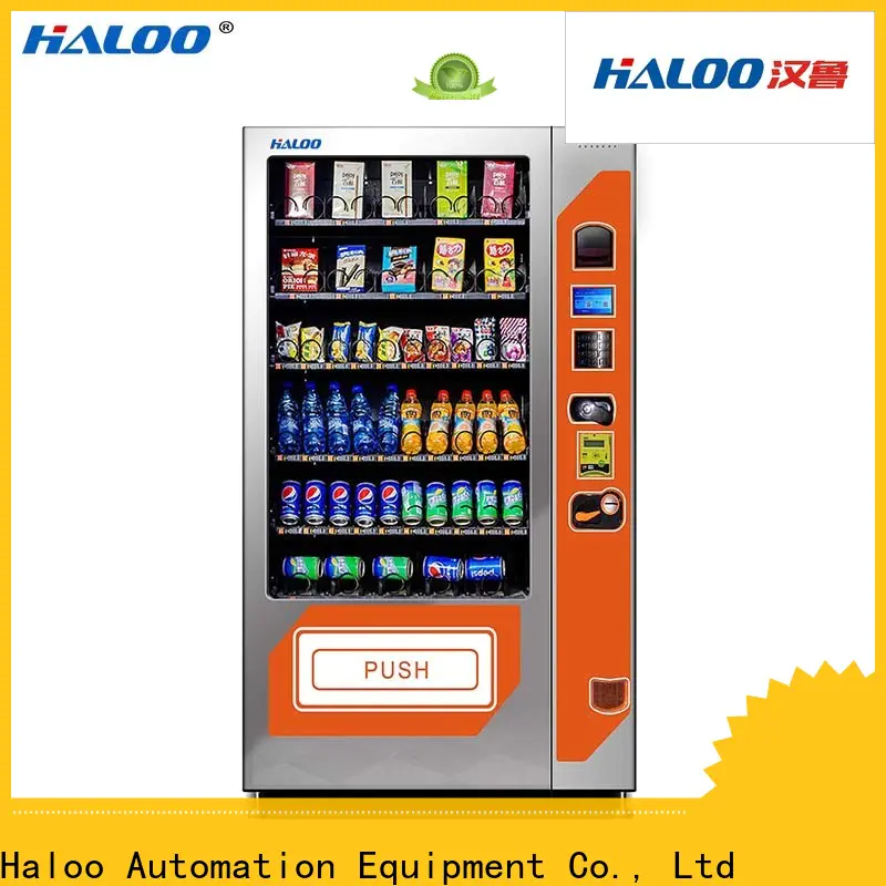 Haloo best tea vending machine customized for snack