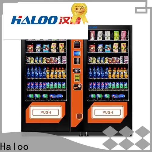 Haloo high-quality smart vending machines design for food